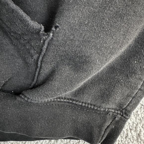 Boys Get Sad Too Hoodie Sweatshirt Mens XL Black Pullover Graphic Streetwear - Picture 12 of 15